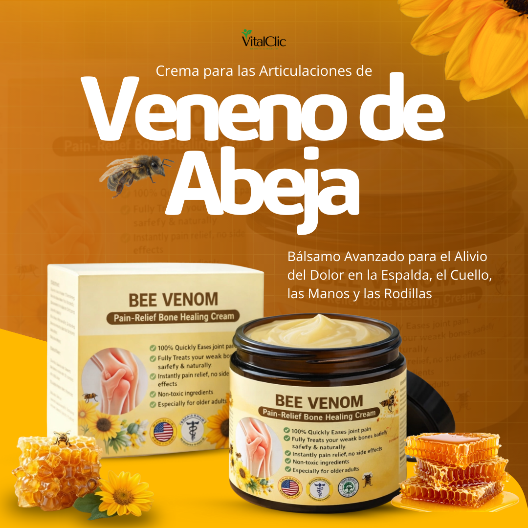 Crema para las Articulaciones de Veneno de Abeja - 😱50% DE DESCUENTO😱