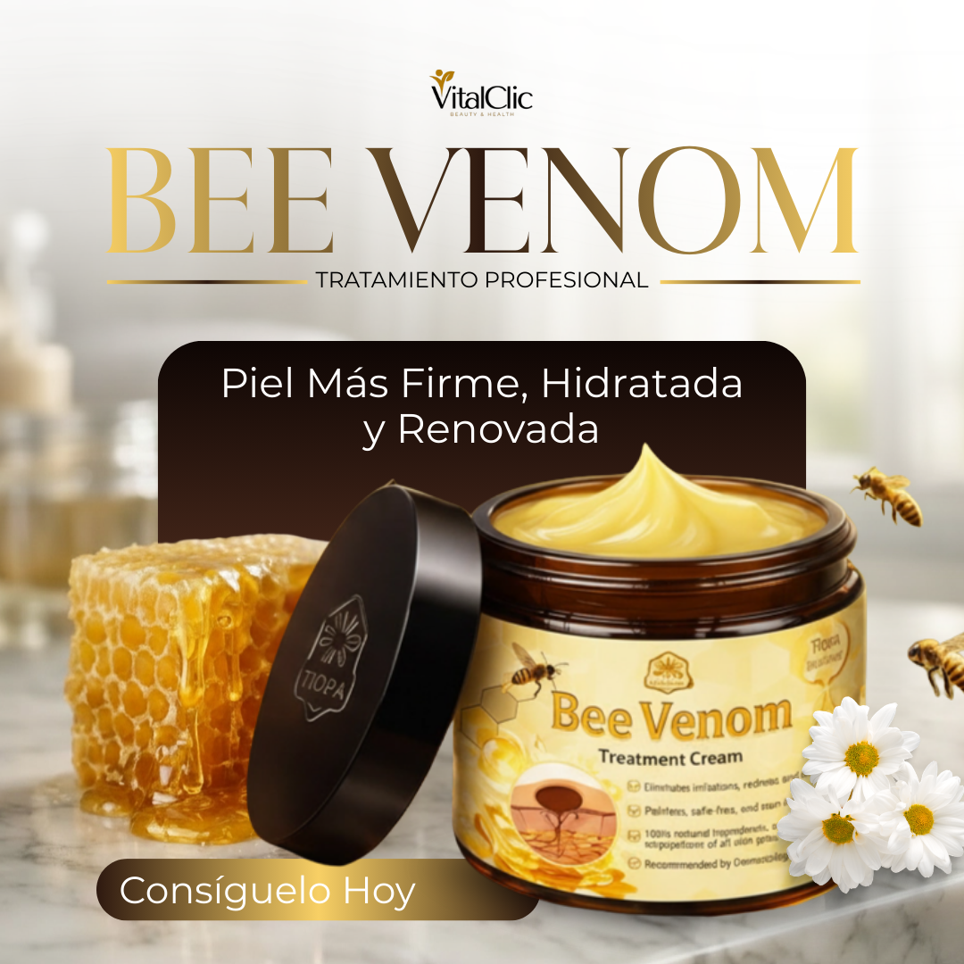 Crema Reparadora de la Piel de Veneno de Abeja - 😱50% DE DESCUENTO😱