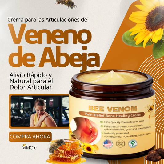 Crema para las Articulaciones de Veneno de Abeja - 😱50% DE DESCUENTO😱