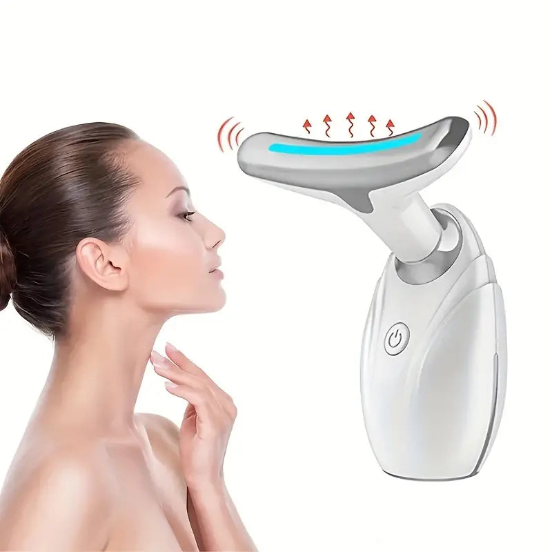Masajeador Facial LED 3 en 1 - TRANSFORMA EL CUIDADO DE TU PIEL 😱50% DE DESCUENTO😱